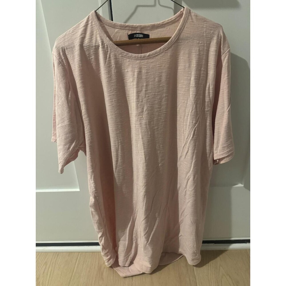 Jackson Xl Pink Oversized T Shirt